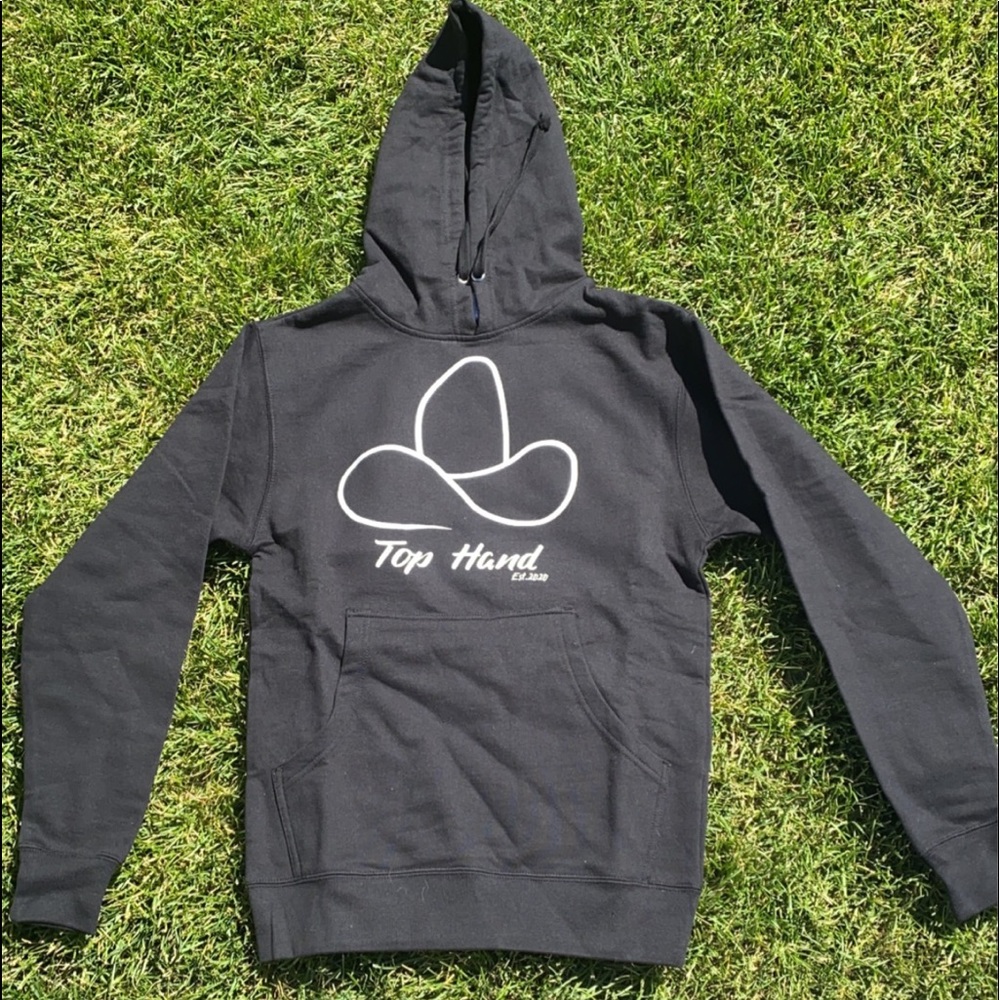 Black ladies glittered logo TOPHAND